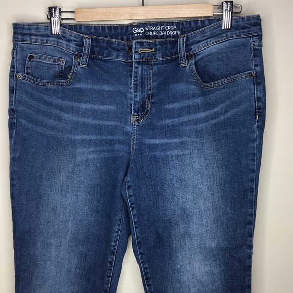 Gap Straight Crop jeans 12/31R - Picture 1 of 3